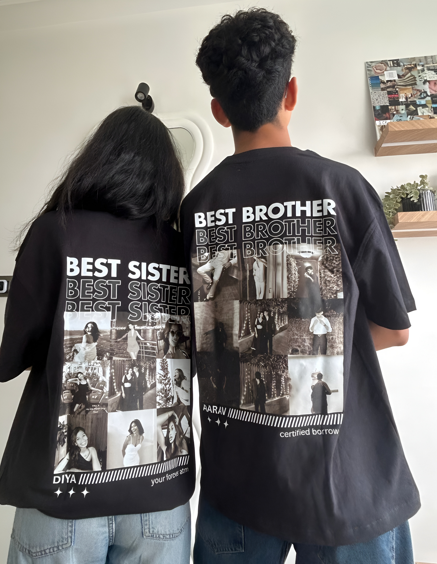 CUSTOM PHOTO ( 2 T-SHIRT )