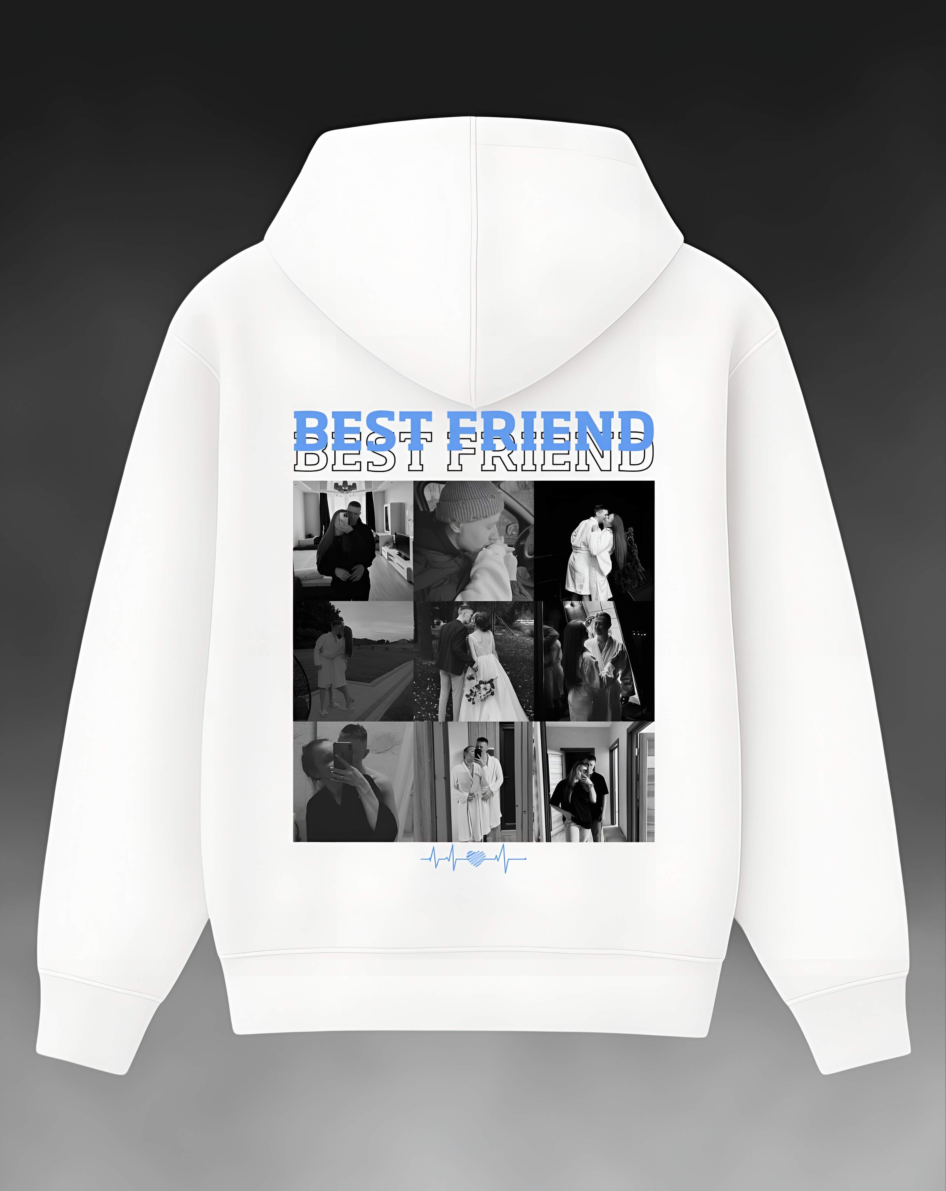 Best Friend Photo Hoodie