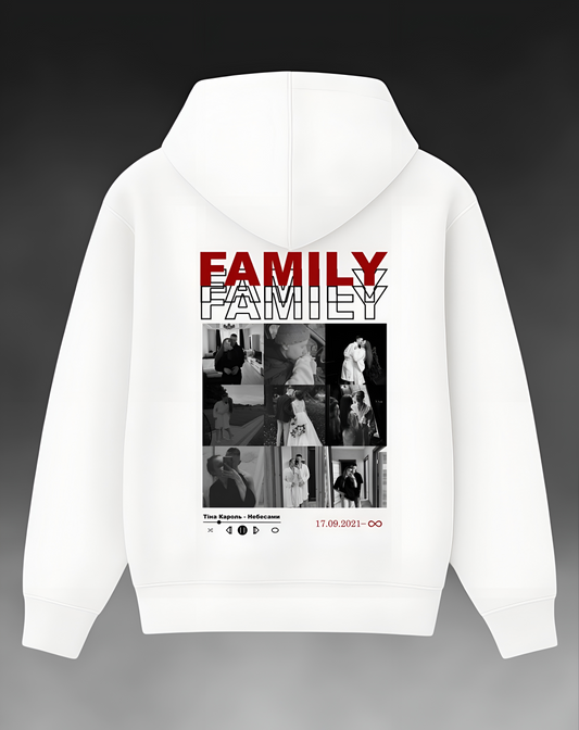 Family Customized Photo Hoodie
