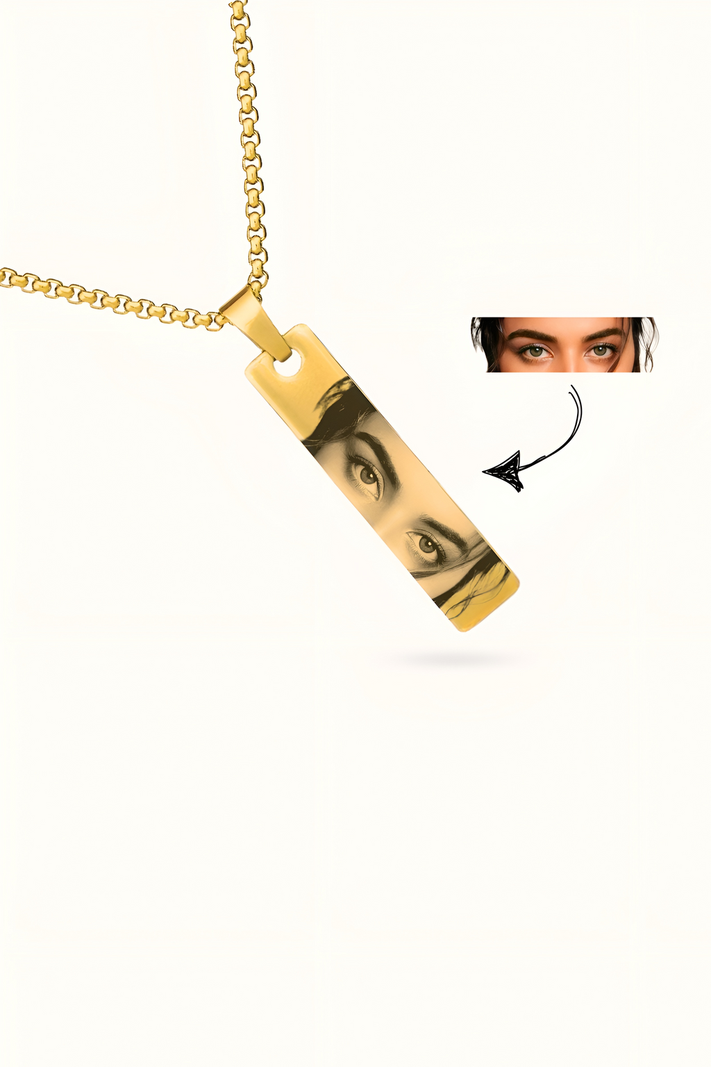 Personalized Photo Necklace