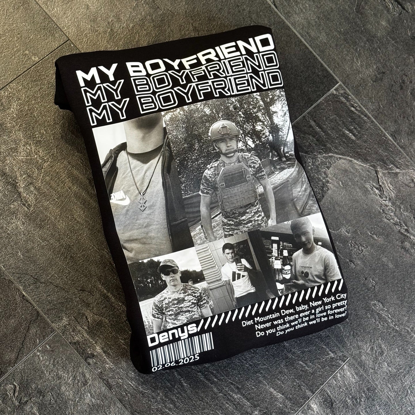 My Boyfriend Photo Hoodie