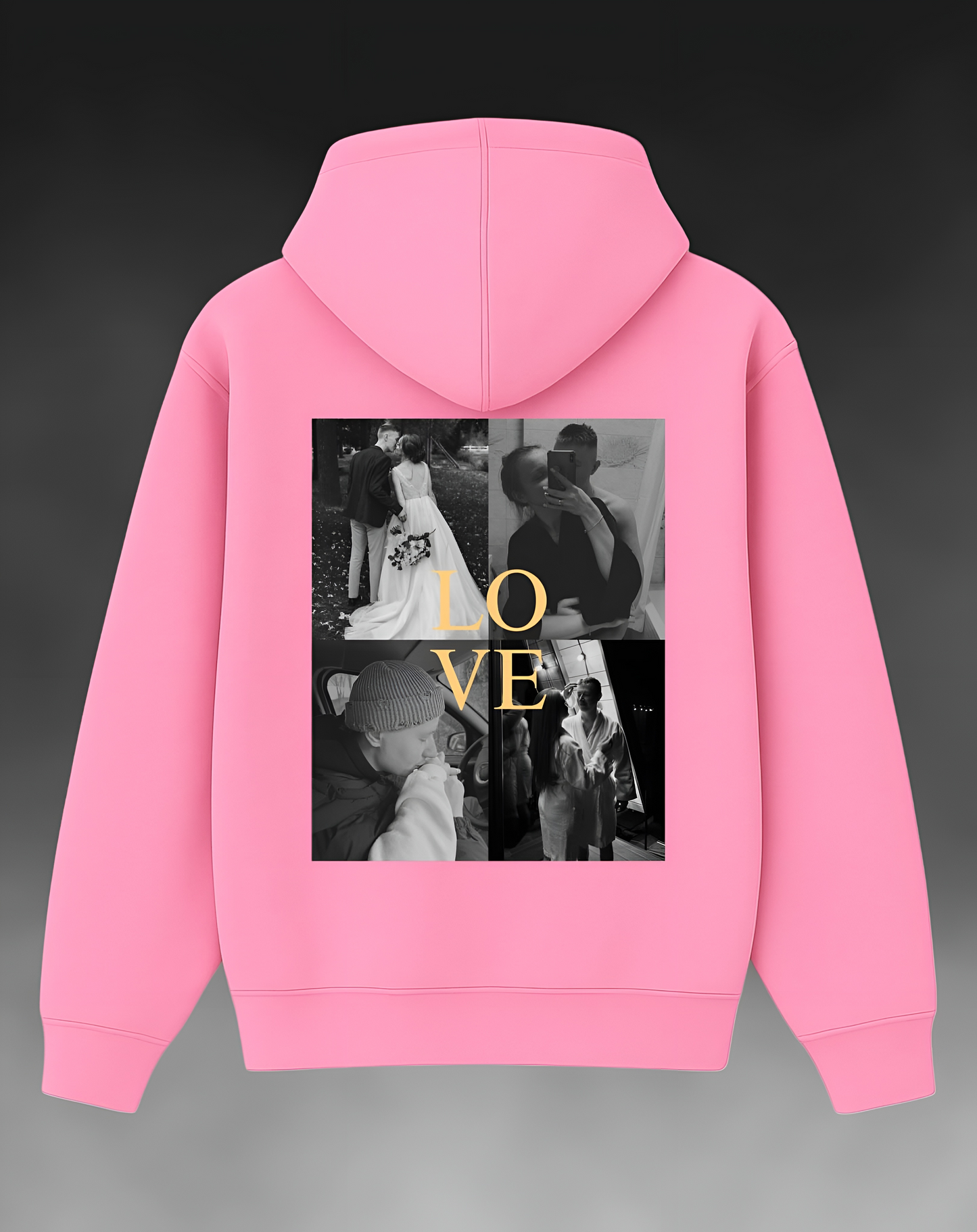 Love Customized Photo Hoodie