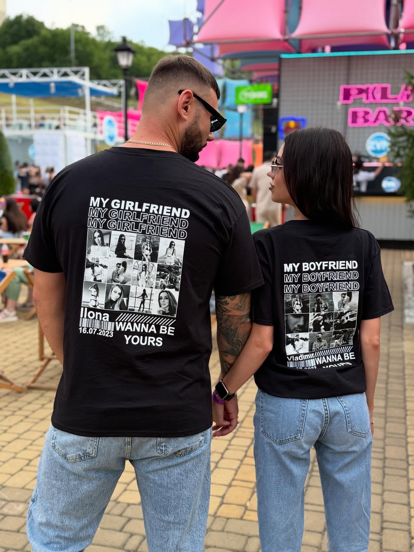 Customized Couples ( 2 T-shirt )