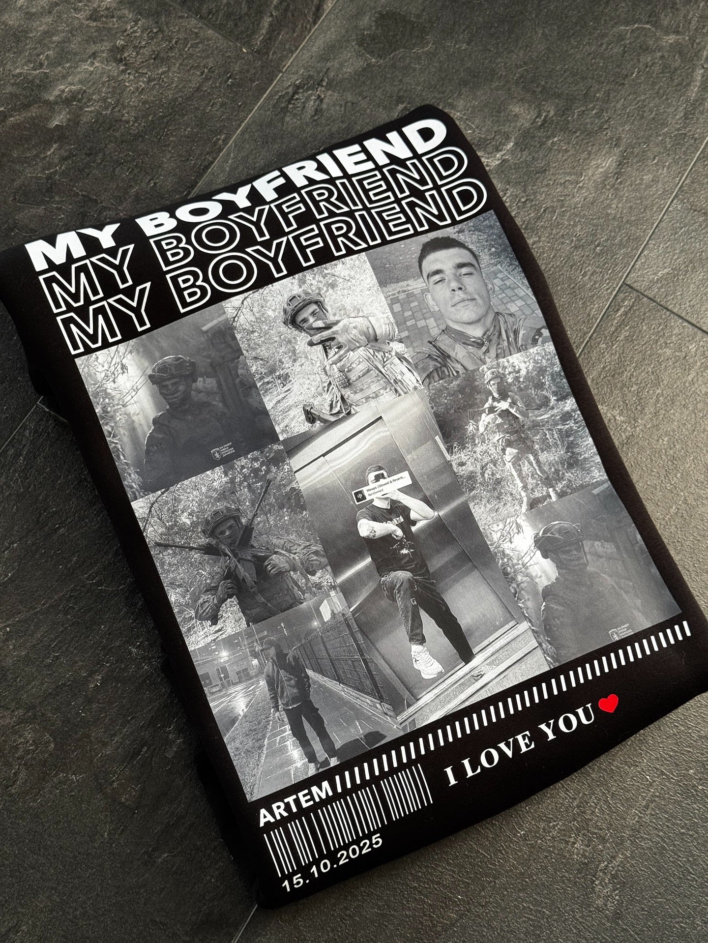 My Boyfriend Photo Hoodie
