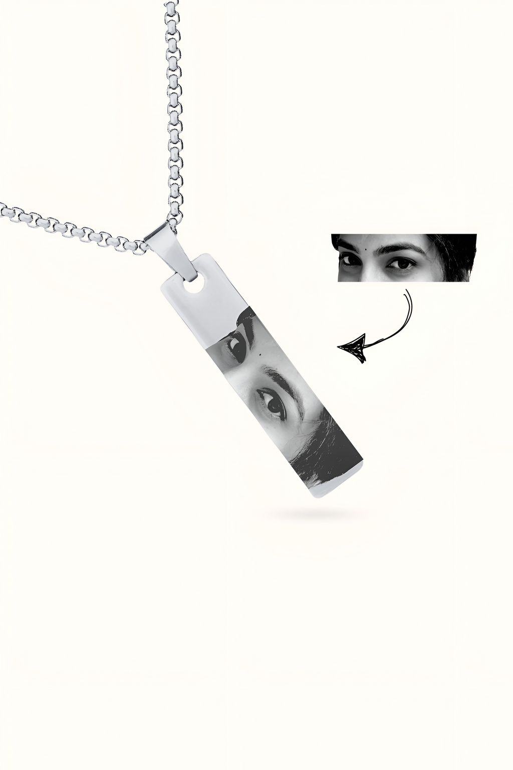 Personalized Photo Necklace