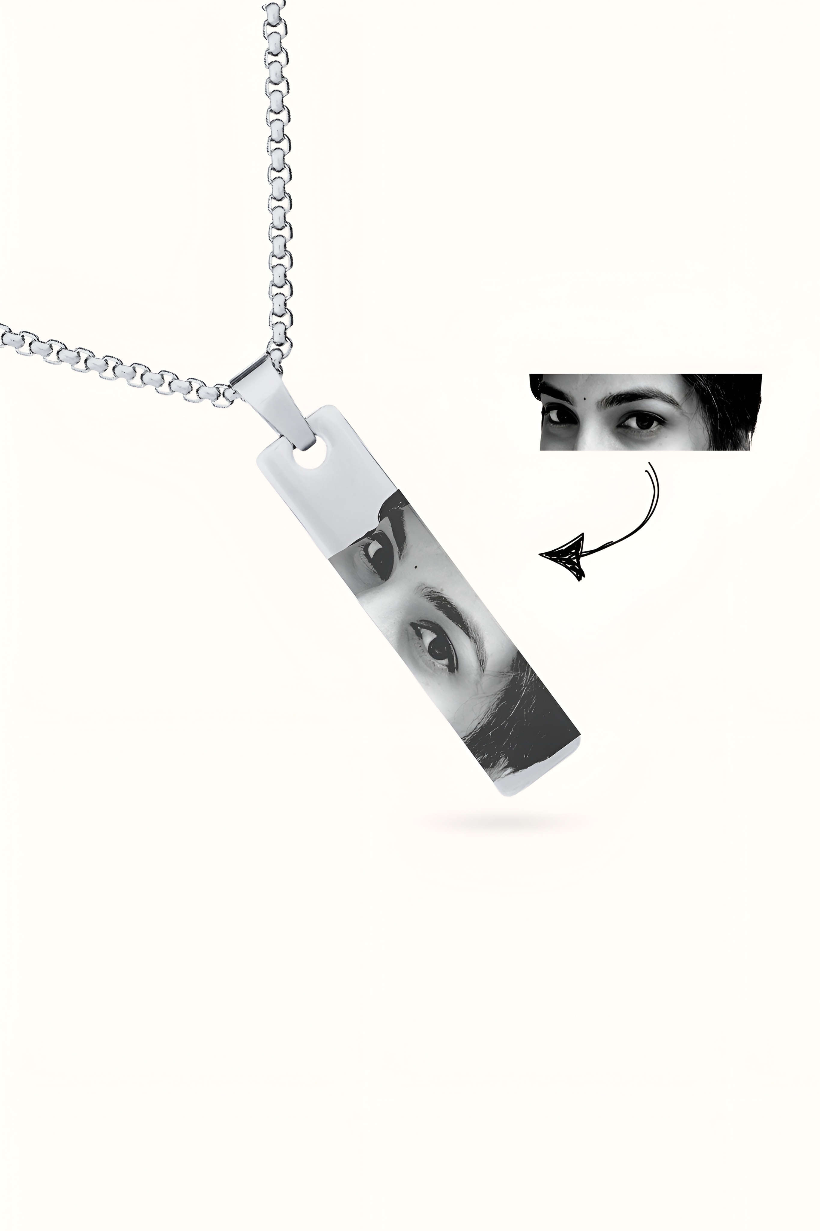 Personalized Photo Necklace