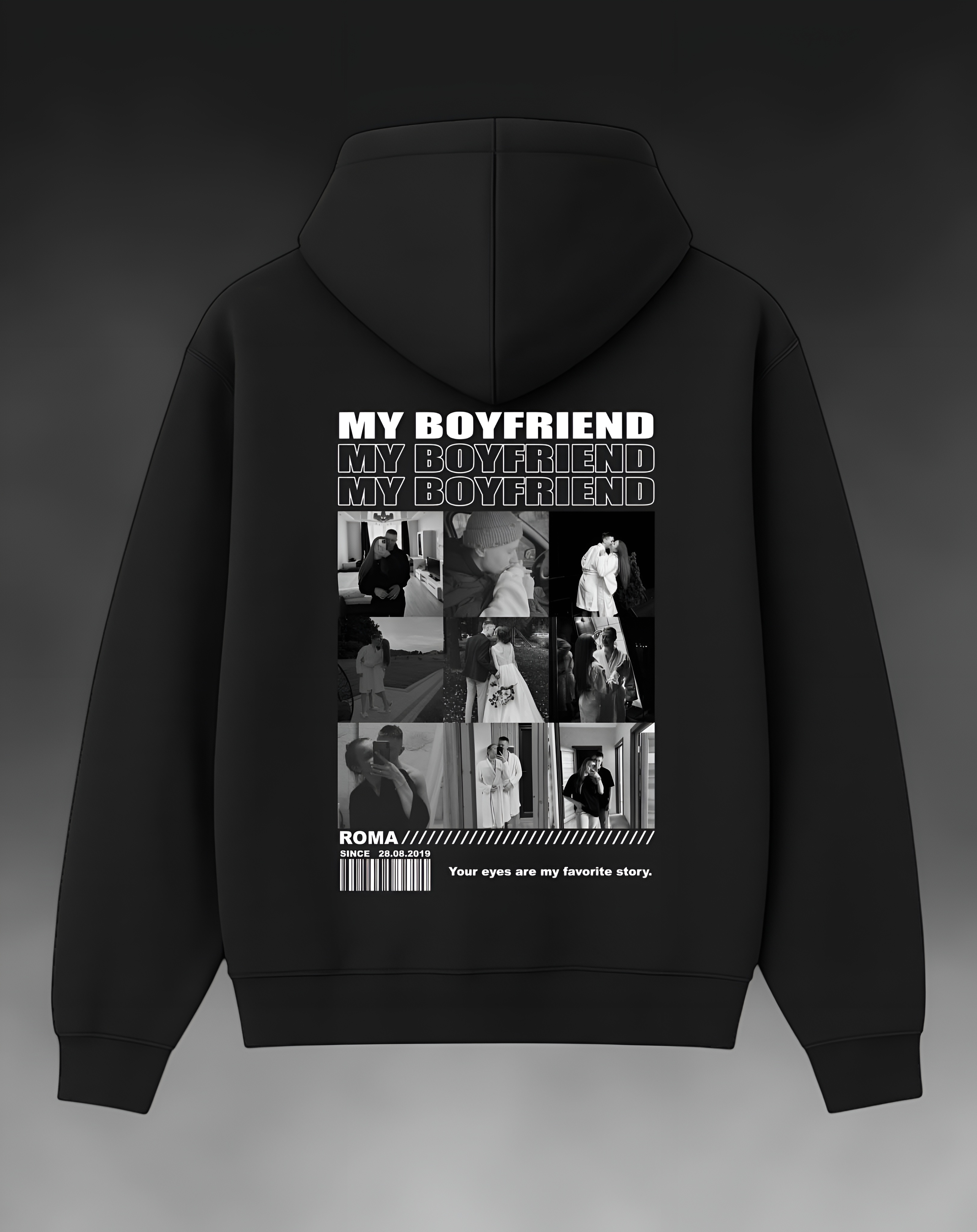 My Boyfriend Photo Hoodie