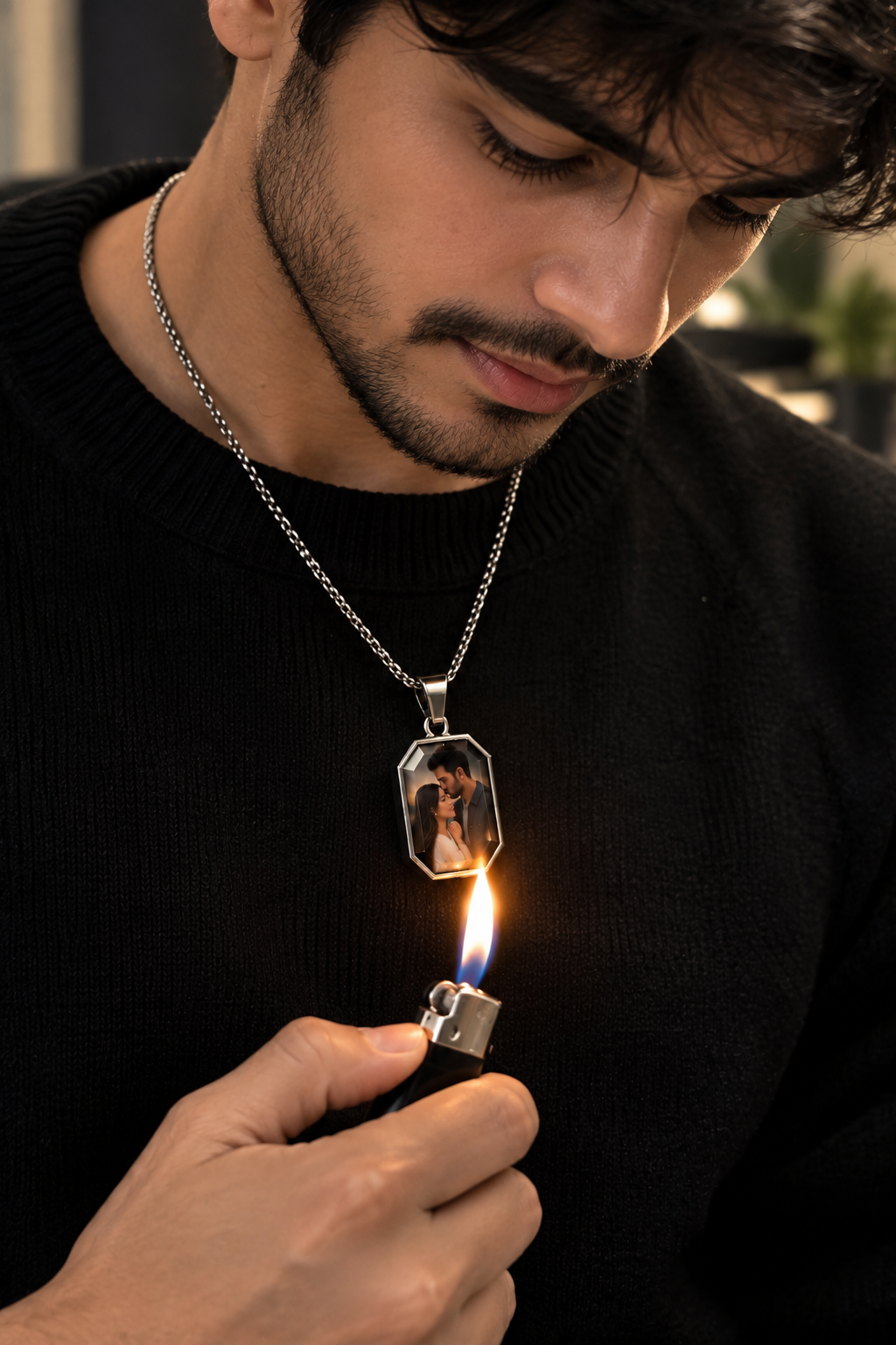 Heat-Activated Photo Necklace