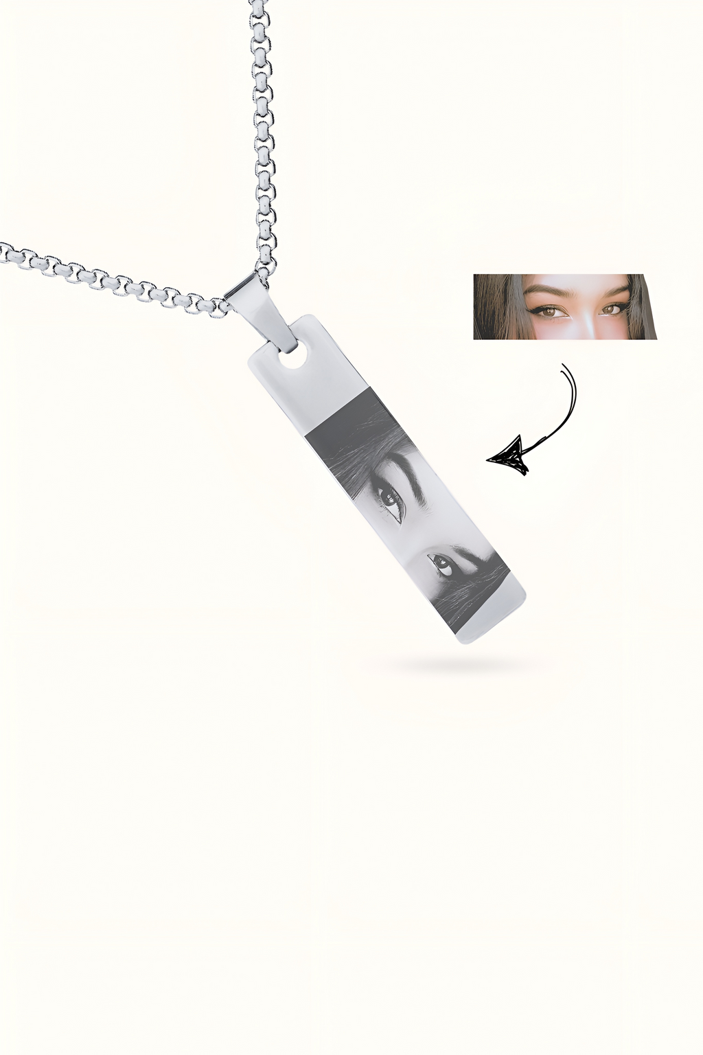 Personalized Photo Necklace