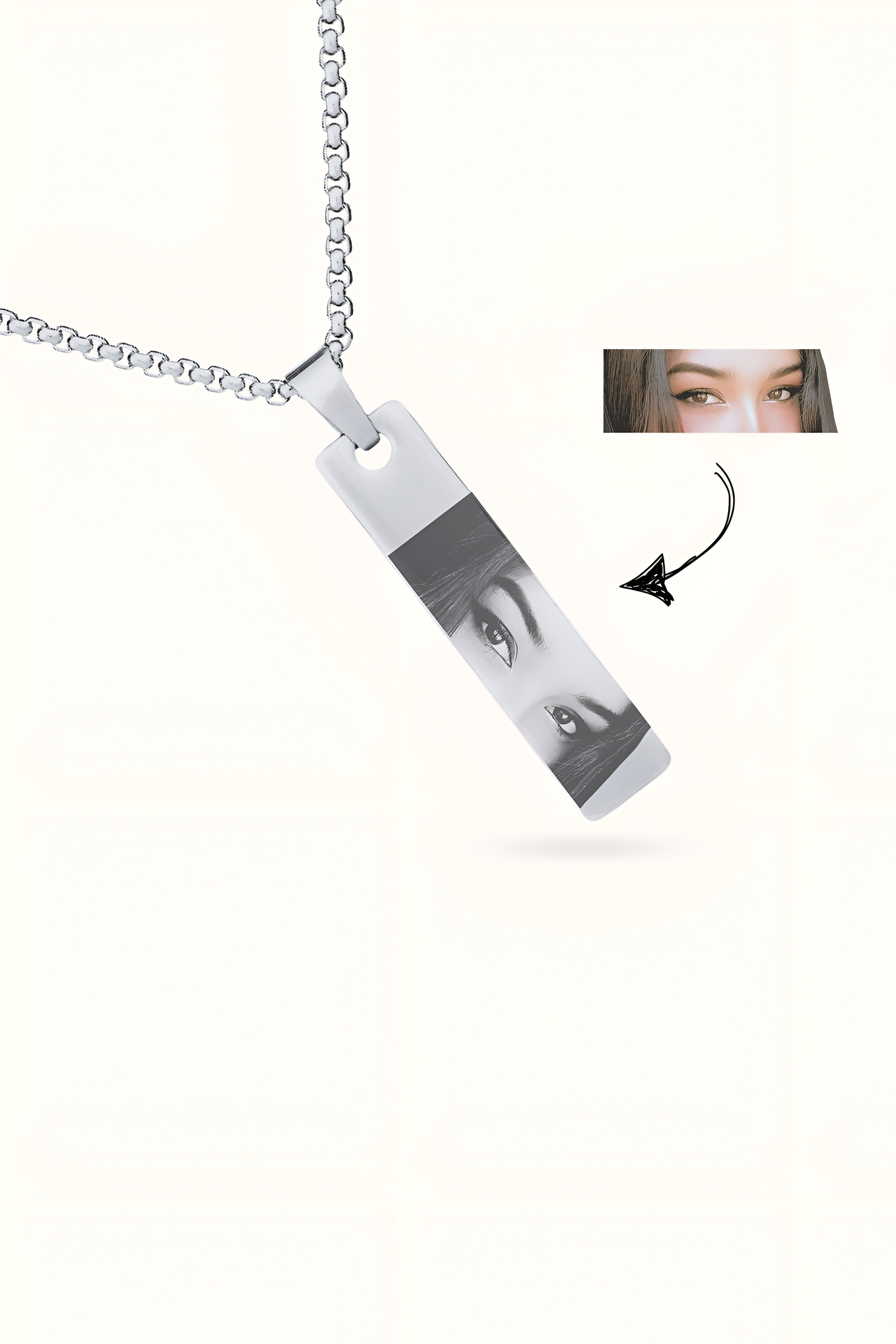 Personalized Photo Necklace