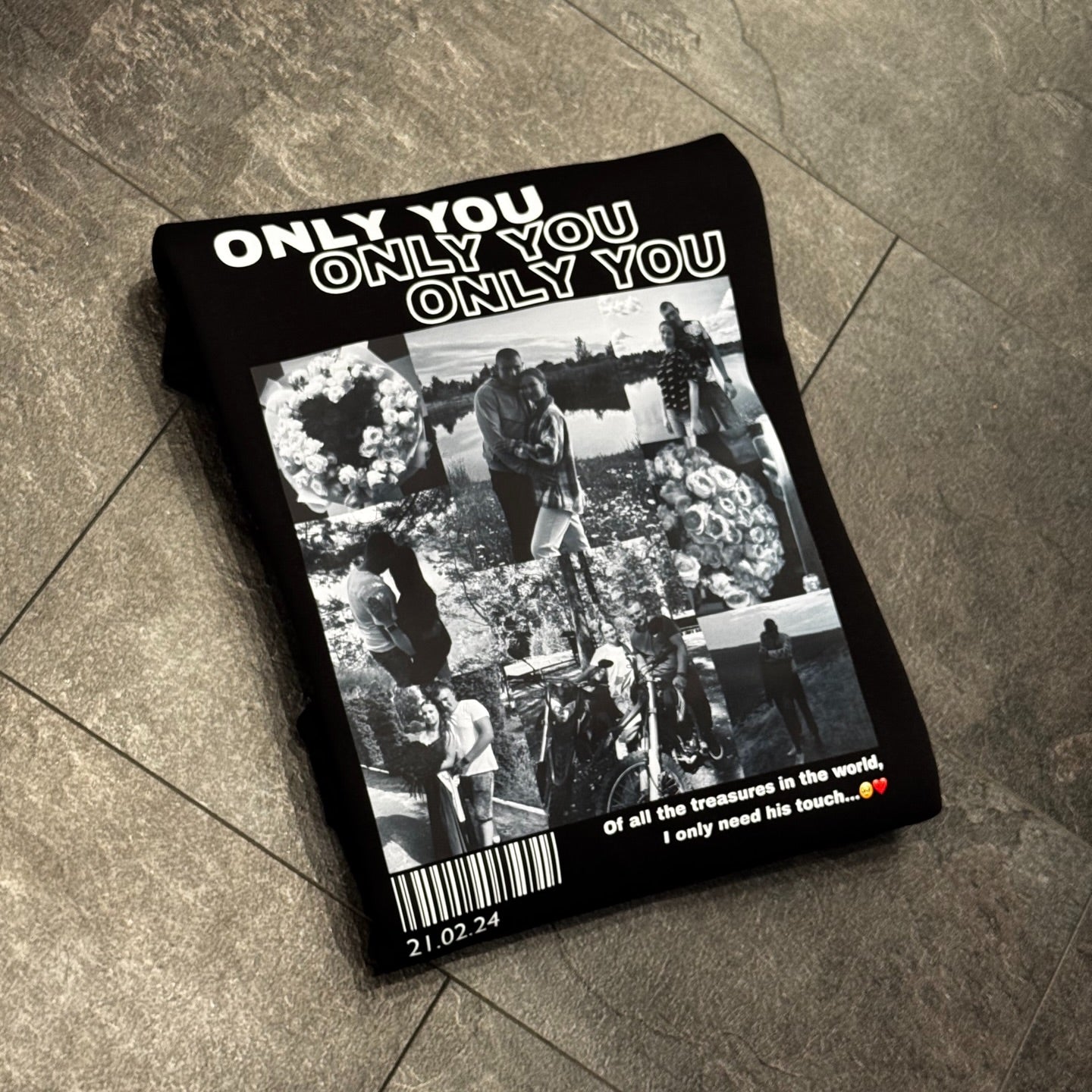 Only You Photo Hoodie