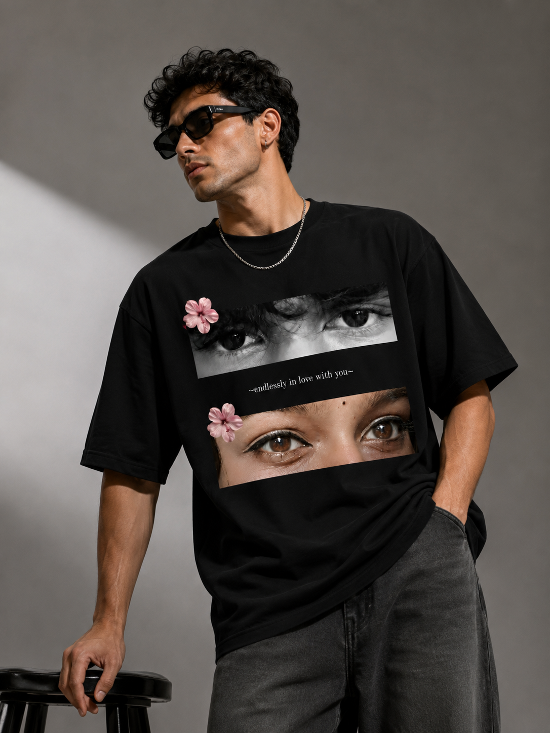 Custom Couples Eye's T-shirt