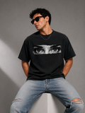 Custom Eye Photo Oversized T-shirt